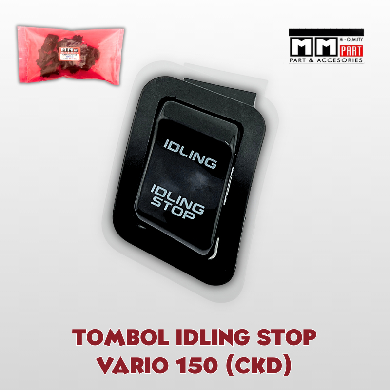 TOMBOL IDLING STOP VARIO 150 - TOMBOL SAKLAR IDLE IDLING STOP BEAT VARIO SCOOPY VARIO 125