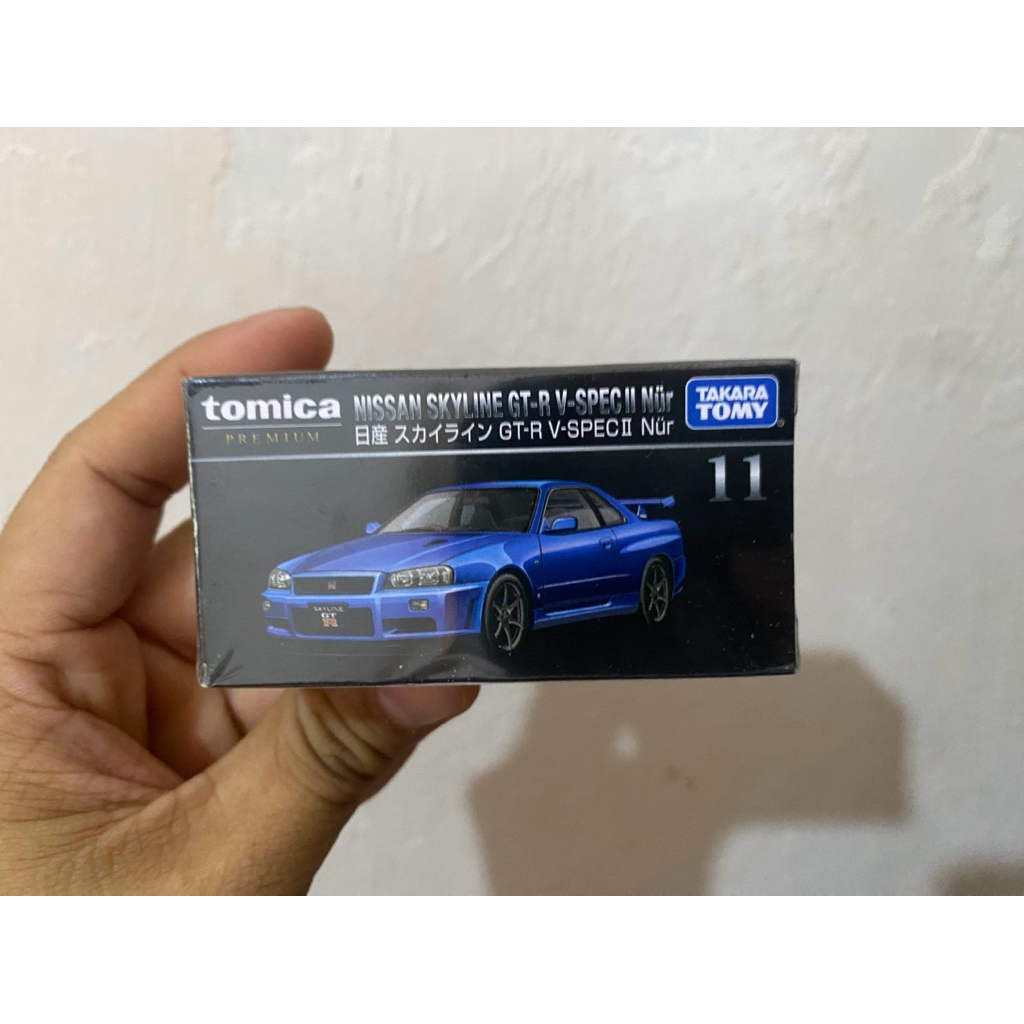 Tomica Premium Nissan Skyline GT-R V-Spec II (R34)