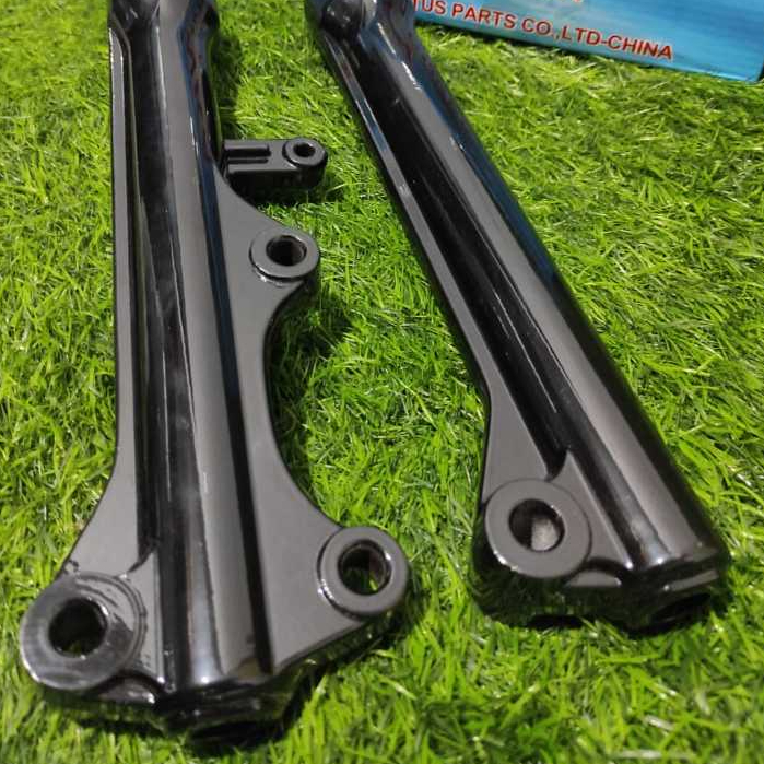 TABUNG SHOCK DEPAN VEGA R NEW/BOTTOM SHOCK VEGA R NEW HITAM GLOSSY BAHNA TEBAL
