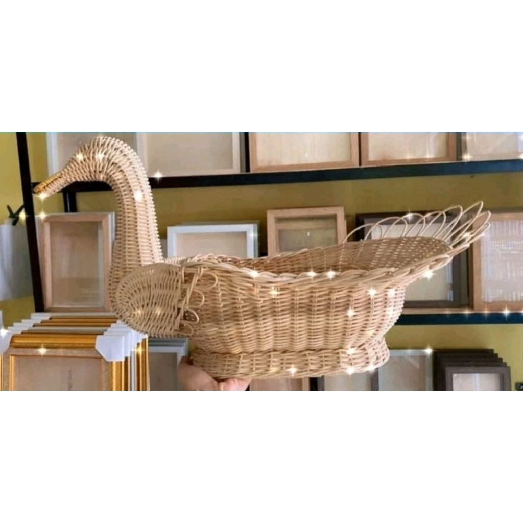 KERANJANG ROTAN BEBEK | KERANJANG ROTAN HANTARAN PERNIKAHAN
