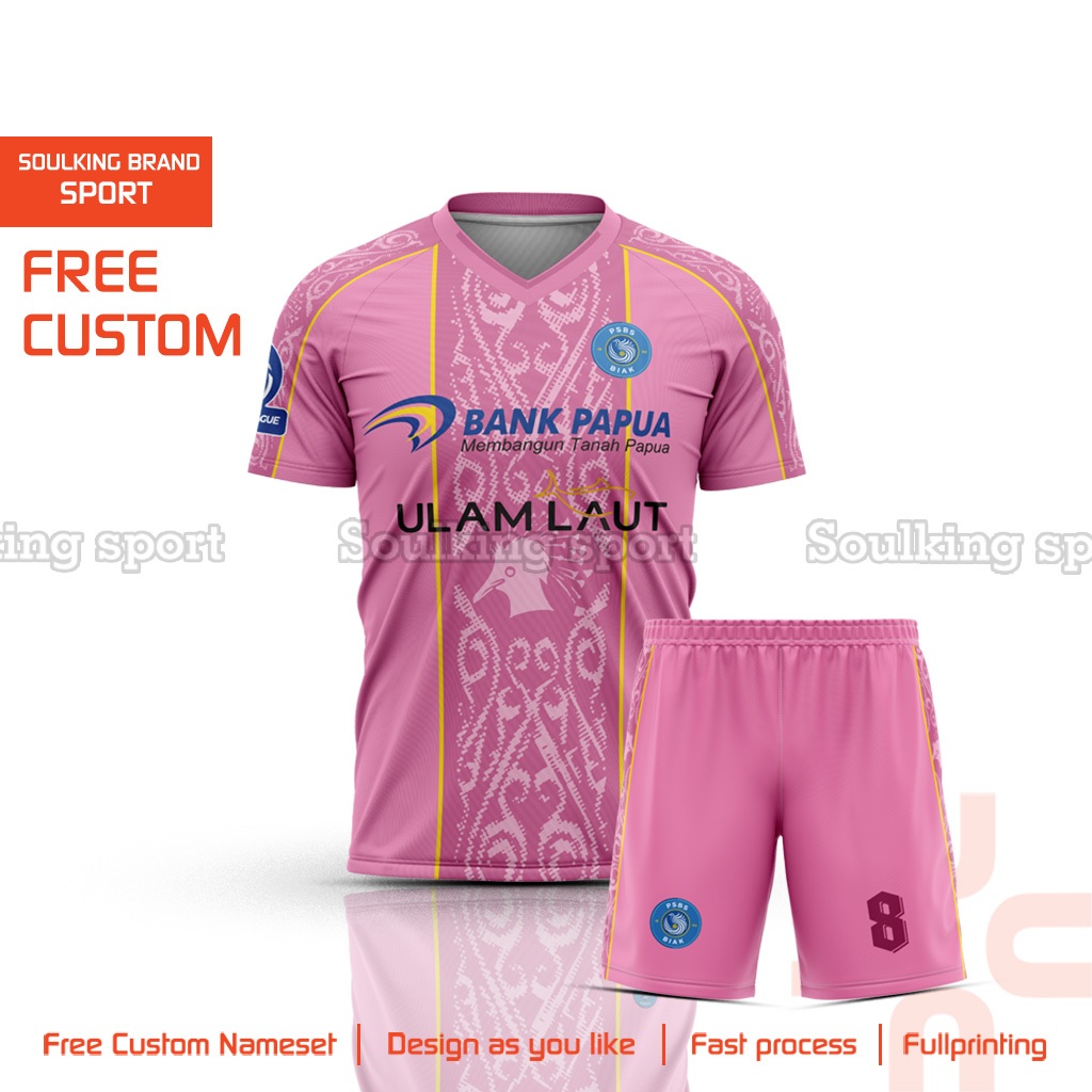 Baju Jersey Bola PSBS 2025 - 2026 Goalkeeper Home Away Third Liga 1 Indonesia Free Custom Nama Warna
