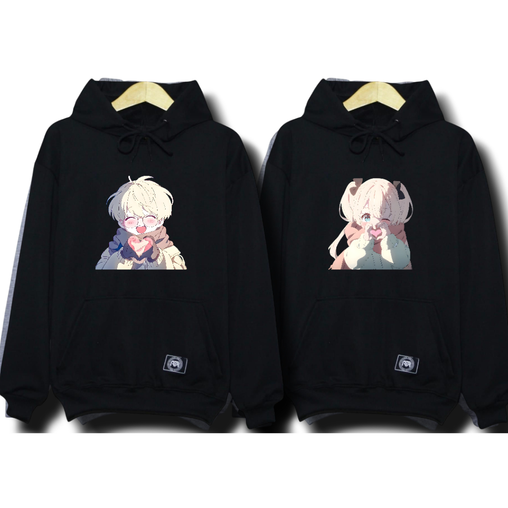 sweater couple pasangan / sweater couple pasangan 2 pcs hoodie couple / jaket couple pasangan  / Hoo