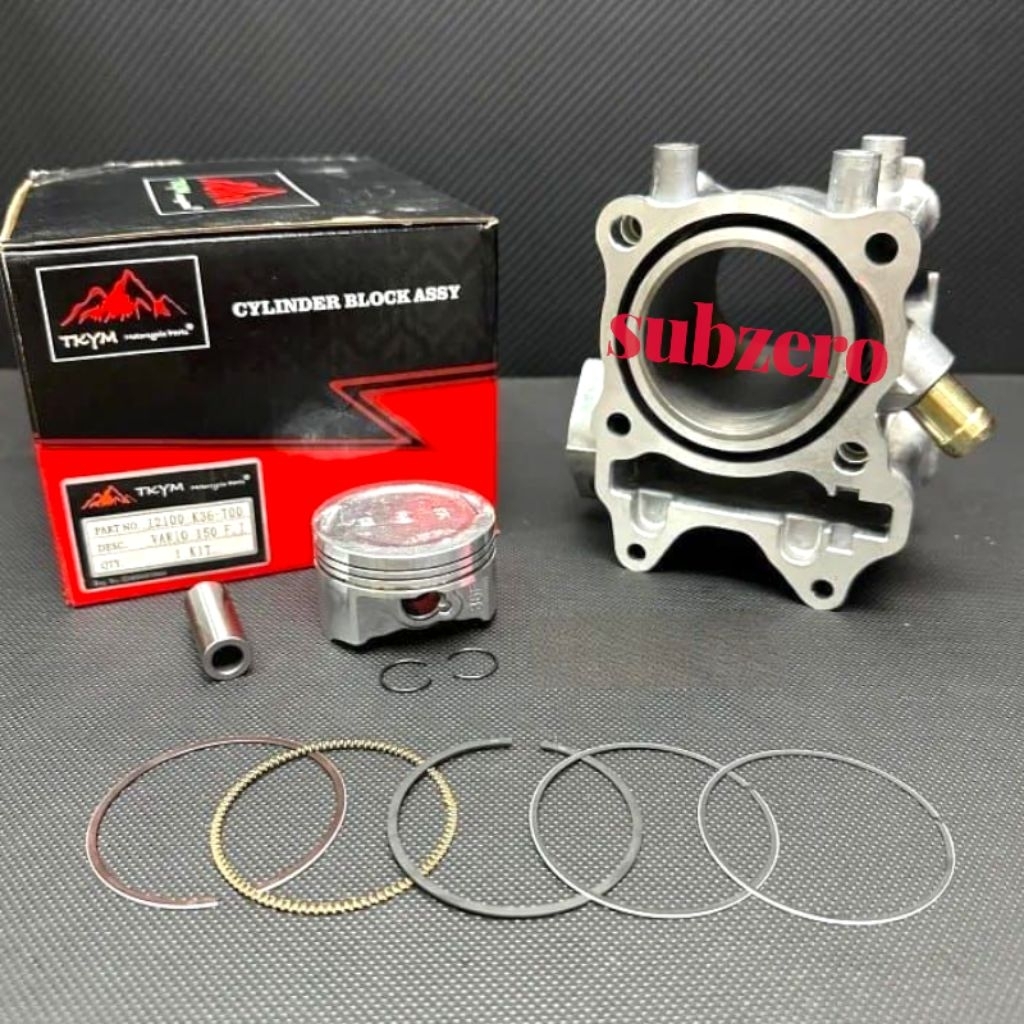 BLOK MESIN + SEHER PISTON KIT TAKAYAMA K36 VARIO 150 FI ORI TAKAYAMA