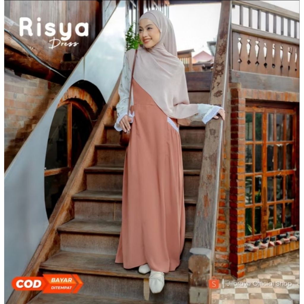 risya dress jilbrave preloved