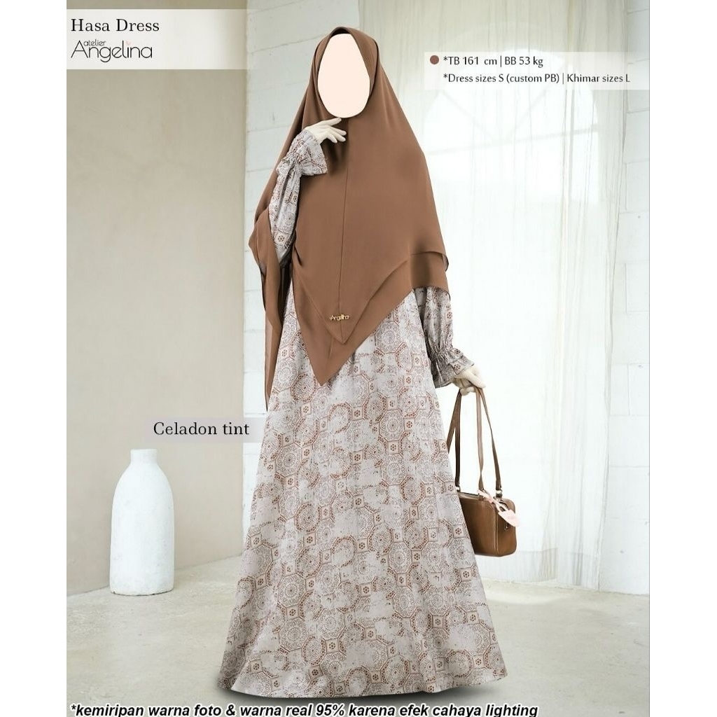SIAP KIRIM HASA DRESS BY ATELIER ANGELINA