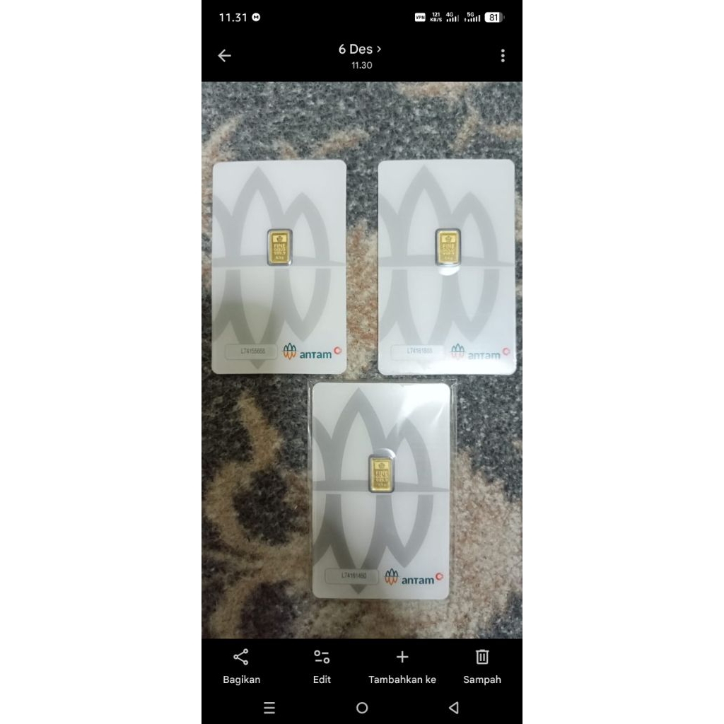 logam mulia emas antam 0.5 gram