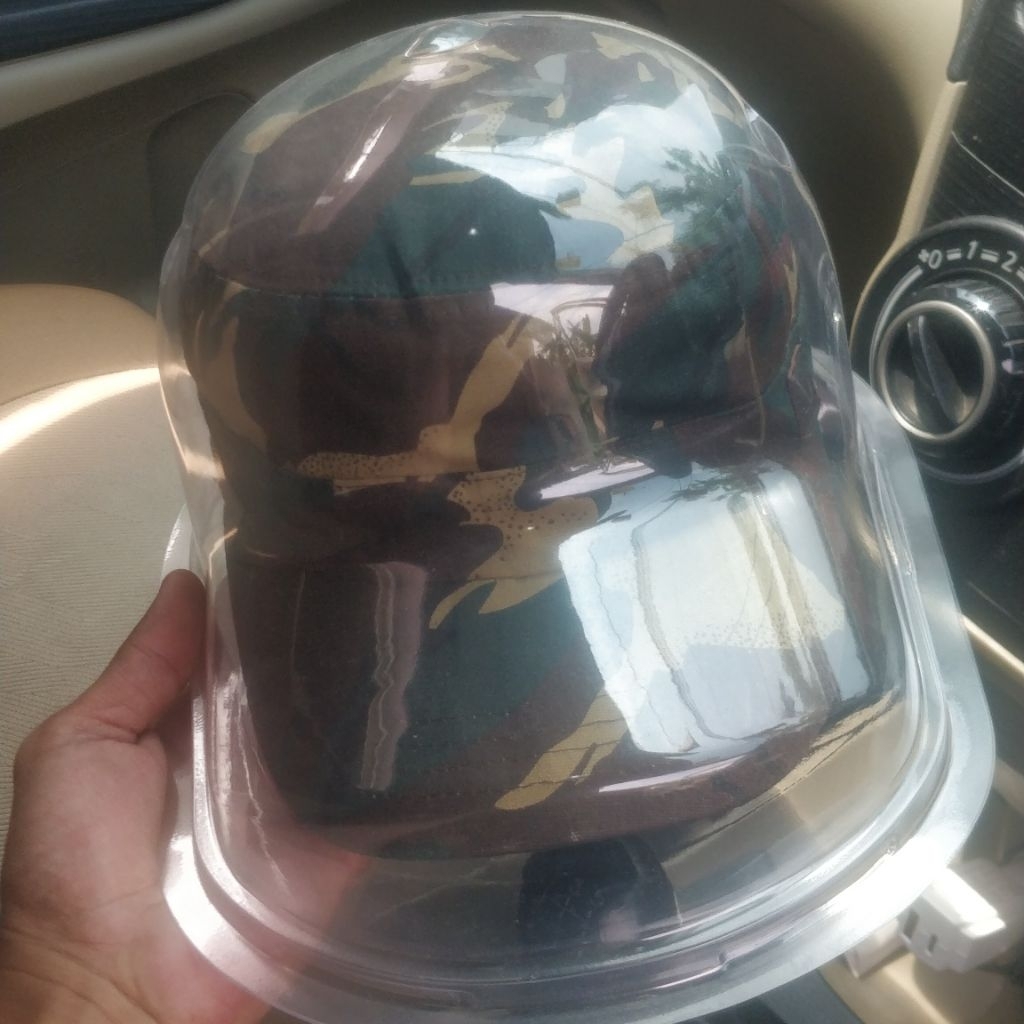 Topi Komando Camo Loreng Army Cap Hat Snapback Trucker Authentic Rare Fred Perry Camo Cap