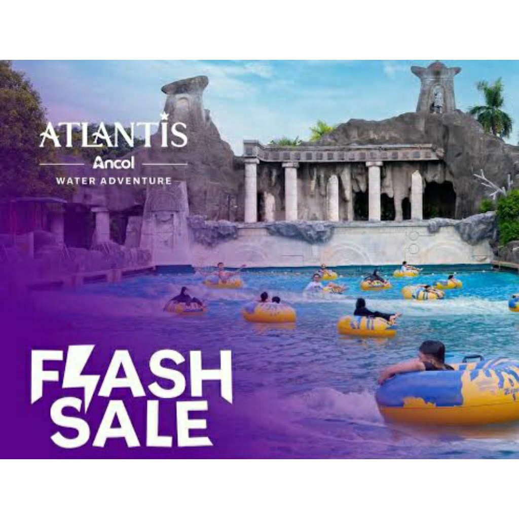 TIKET ATLANTIS WATER ADVENTURE - ANCOL
