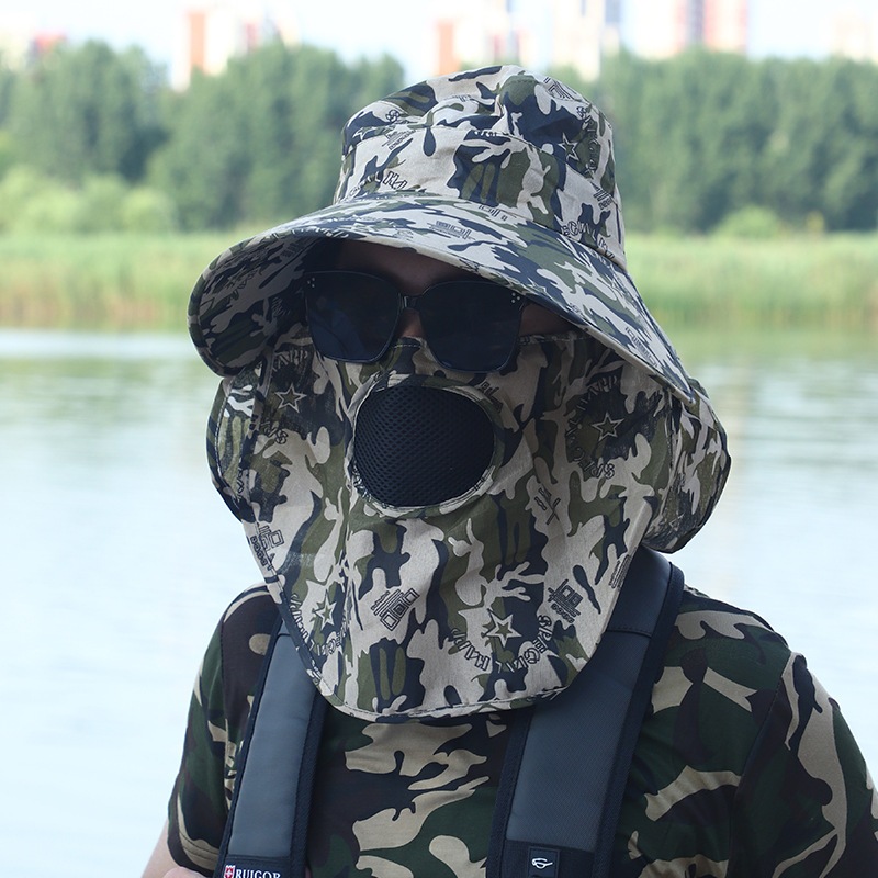 
Topi Outdoor Abu Klasik Wanita – Topi Penutup Wajah & Leher Anti Panas Unisex
