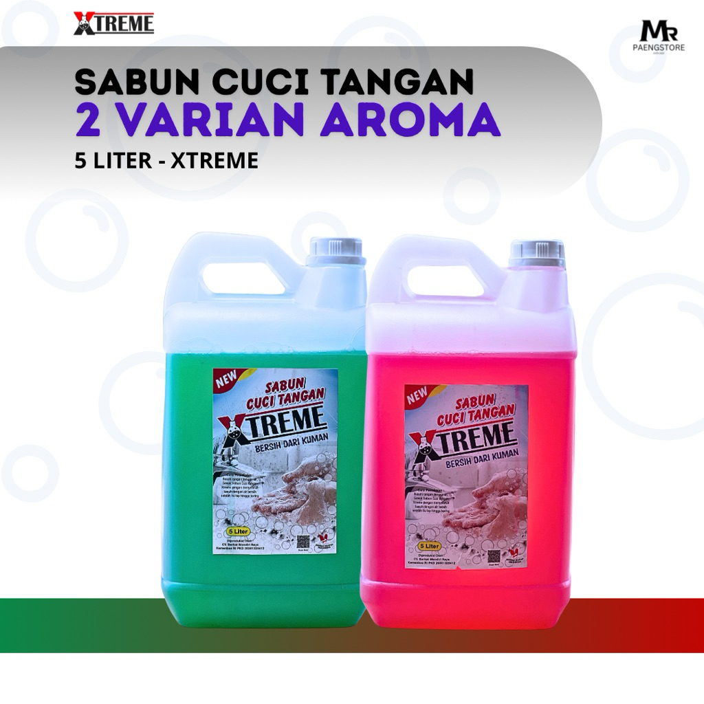 Sabun Cuci Tangan Anti Bakteri / Handsoap Cair 5 Liter