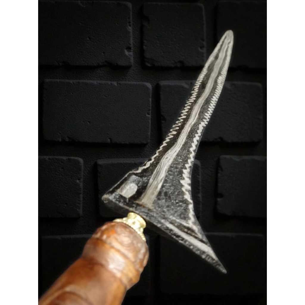 Keris Brojol Pamor Untu Walang Tejo Kinurung Tangguh Demak