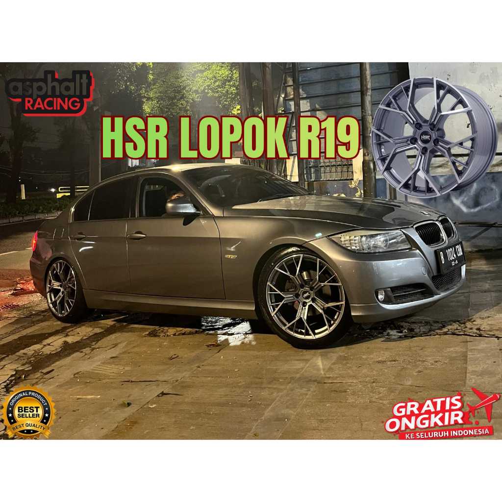 Paketan Velg dan Ban R19 Untuk BMW Velg HSR LOPOK R19 Ban 235 40 R19 ACCELERA IOTA EVT