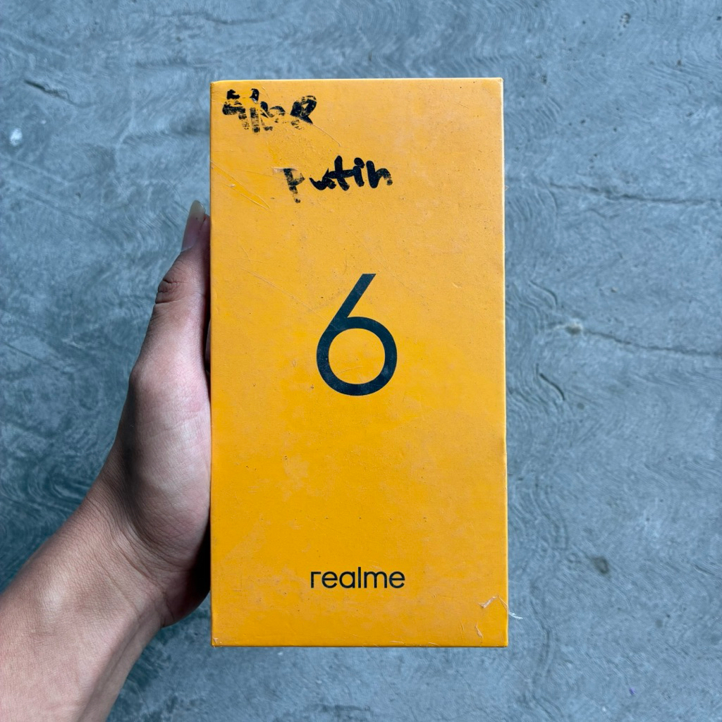 HP BARU REALME 6 4/128 4GB 128GB ORIGINAL GARANSI RESMI