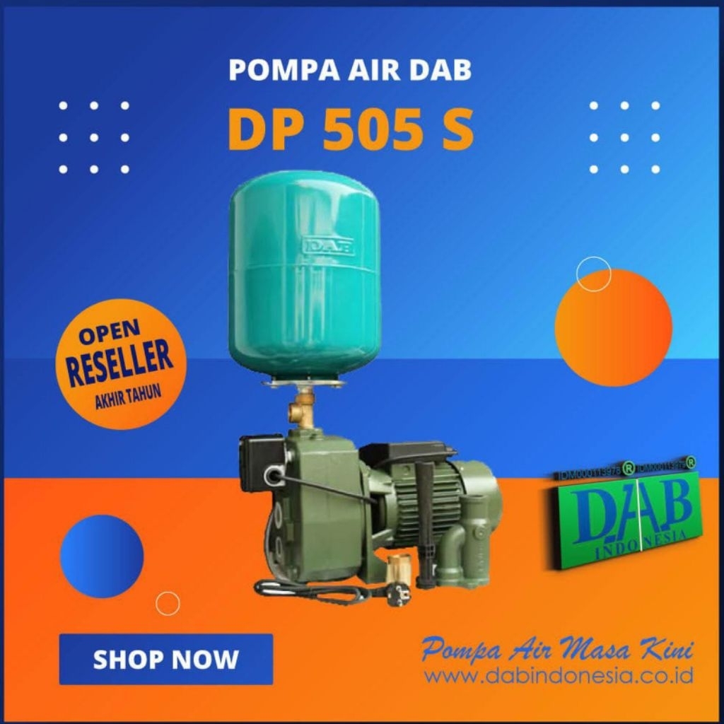 POMPA AIR / JET PUMP DAB JET 505S ORIGINAL COMPLETE