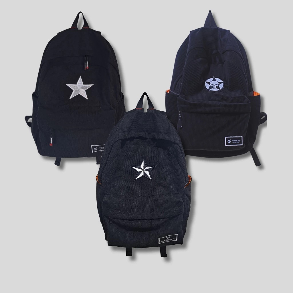 TAS BACKPACK CORDUROY CNVRS BINTANG TRADE PAYTON SERIES REWORKED RANSEL