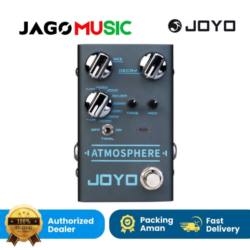 Efek Gitar Effect Guitar Joyo Atmosphere R14 Efek Joyo R 14 Reverb Atmosphere