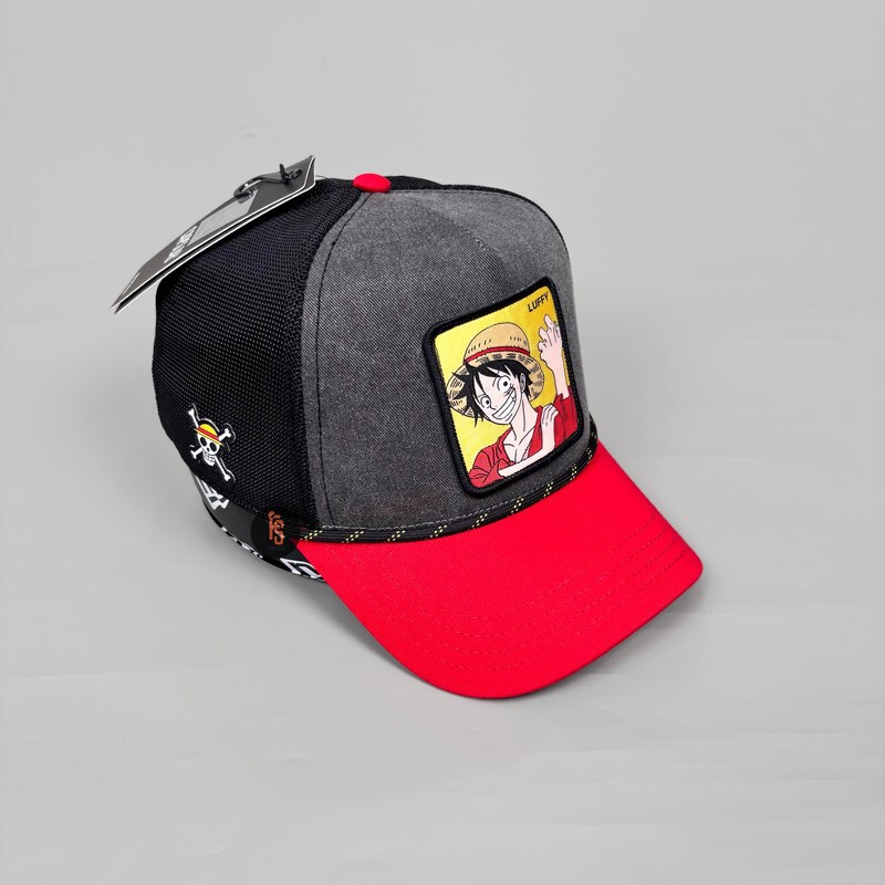 TOPI ORIGINAL CAPSLAB TRUCKER LUFFY GREY BLACK