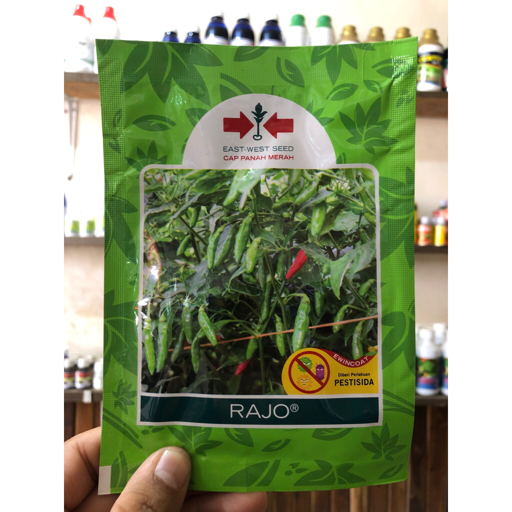 Benih Cabe Rawit Hijau Rajo Cap Panah Merah