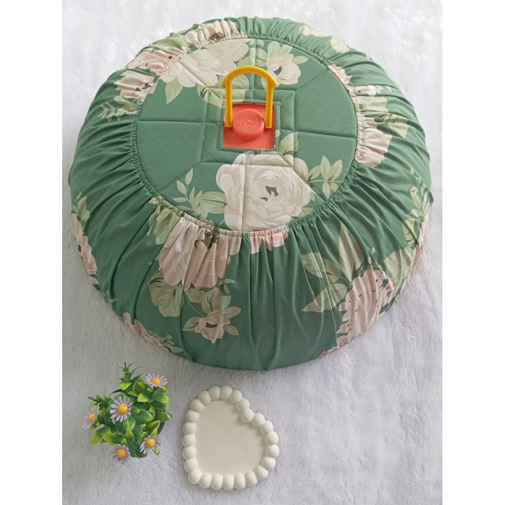 Sarung tudung saji bulat besar.Sarung tudung saji bulat plastik. Sarung tudung saji bulat stainlis. 