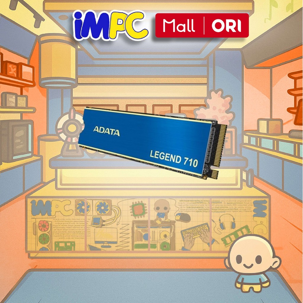 ADATA LEGEND 710 256GB M.2 NVME - SSD