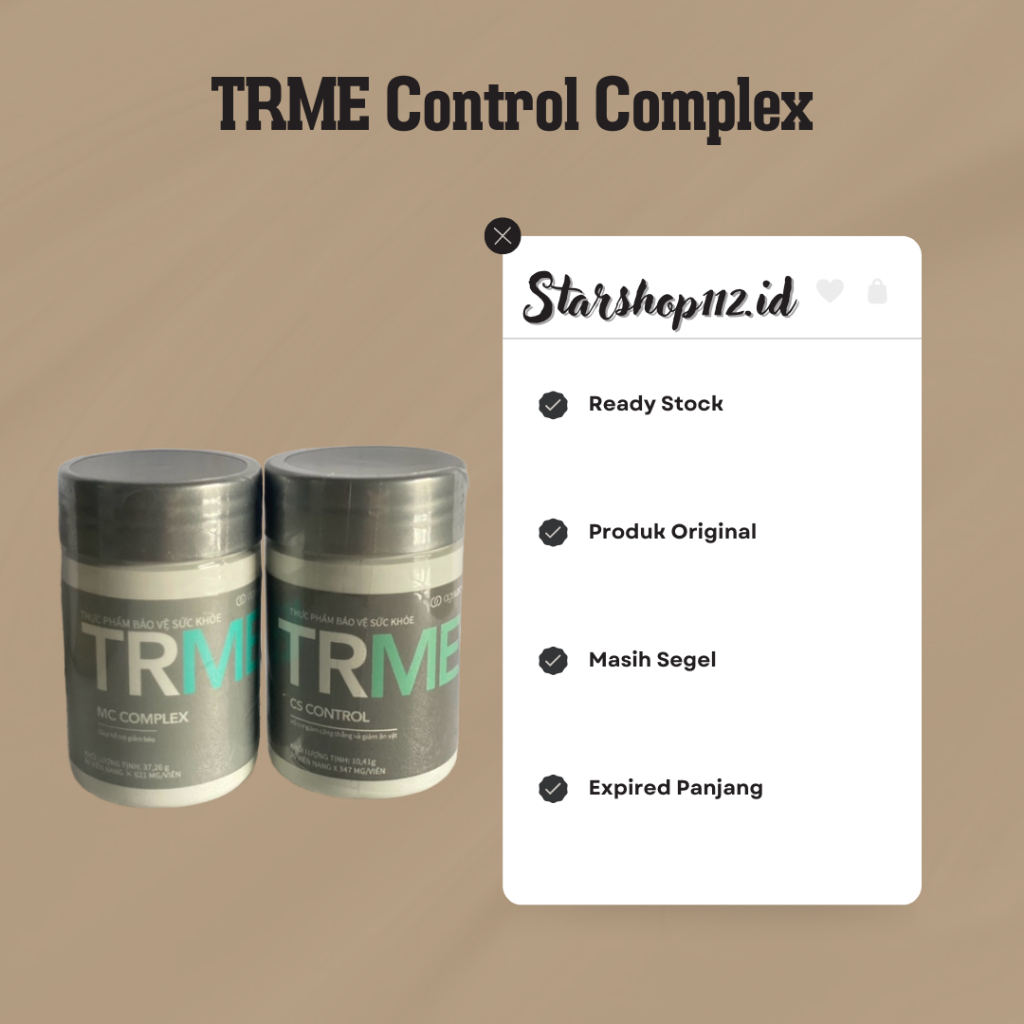 ControlComplex Suplemen Kesehatan 2026 TR ME