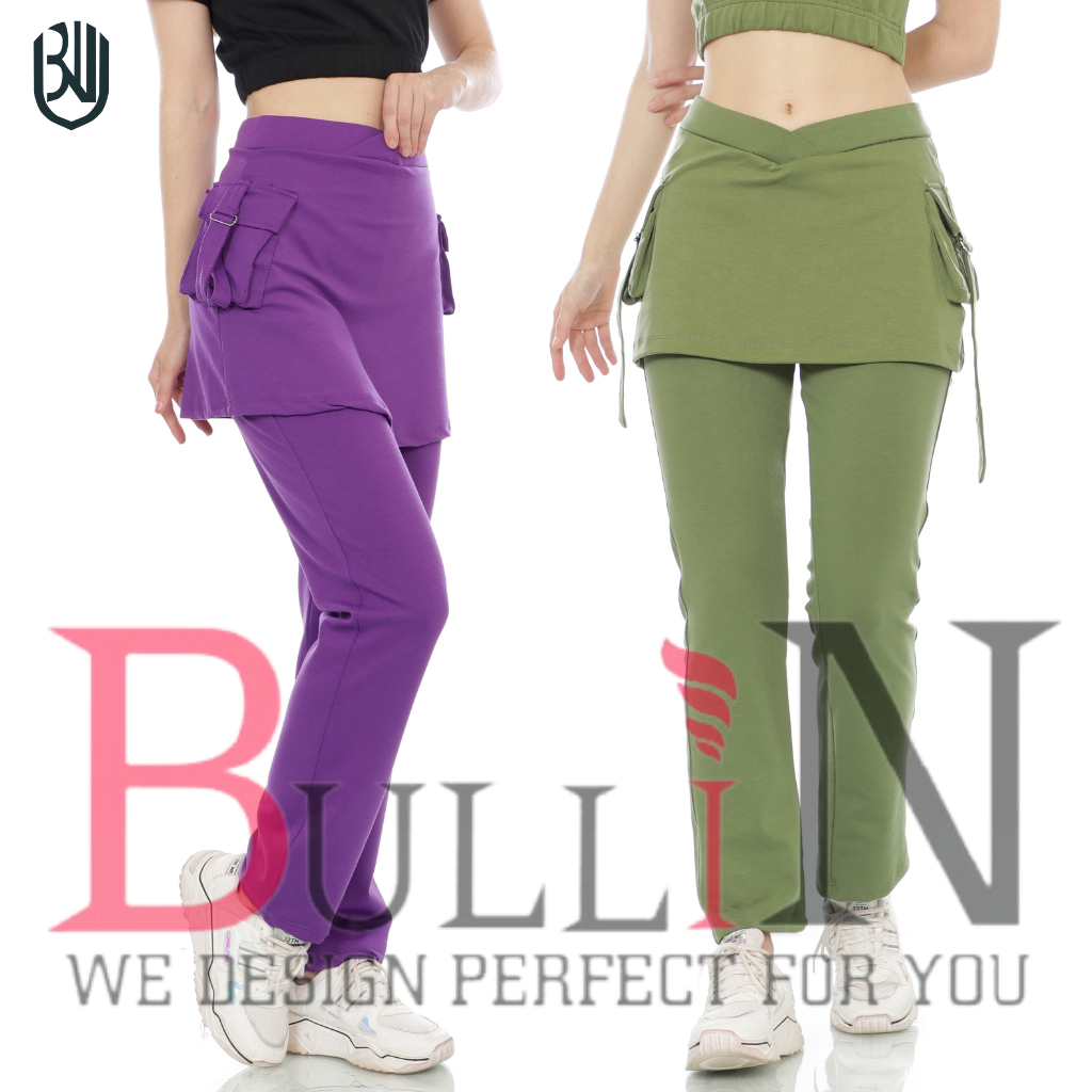 CBRK celana senam rok kantong STANDAR / celana rok kantong wanita |BULLIN