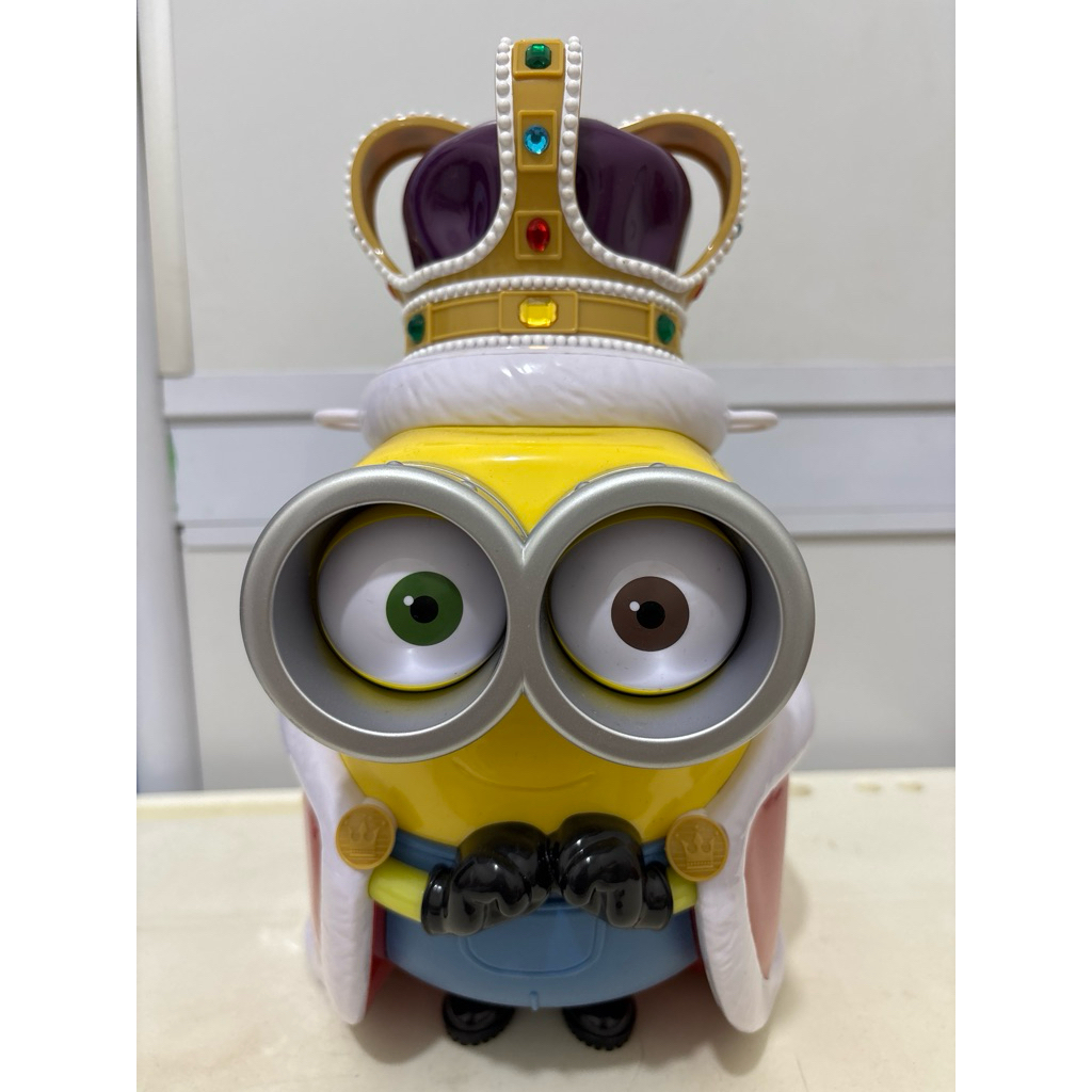 [Like NEW] Minion King Bob Popcorn Bucket | ORI Disneyland Tokyo Disney Resort Jepang | Despicable M