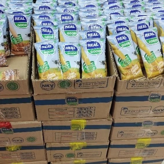 Real Good Susu UHT Sereal Cokelat 150ml 1 Dus