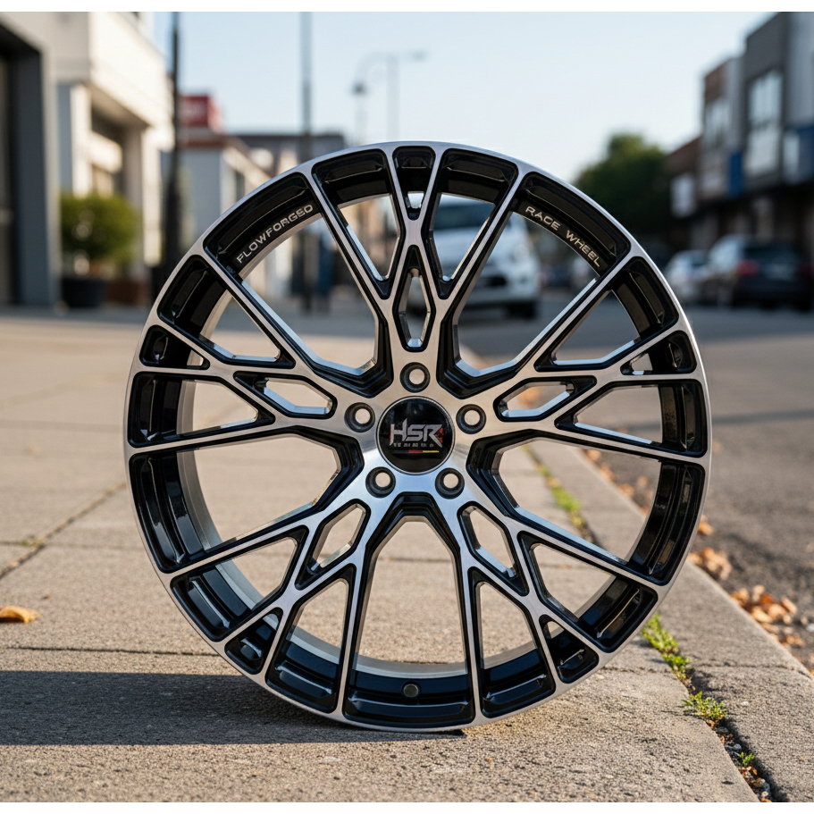 Pelek Mobil Mercedes SLS HSR OMACHI RING 20 LEBAR 8,5/9,5 PCD 5X112 GBMF