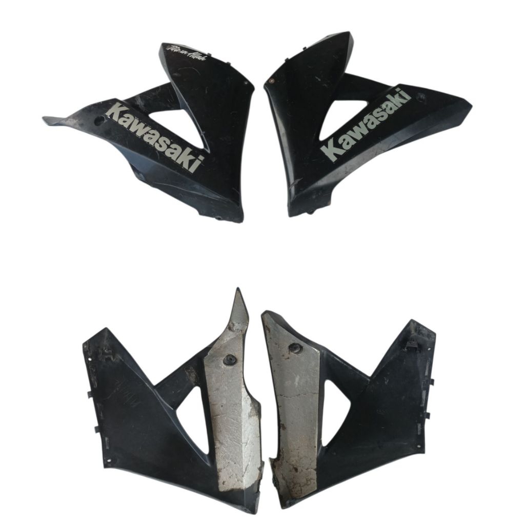 sambungan fairing kawasaki ninja rr new 150 fairing bawah ninja 150 re new original undercowl kawasa