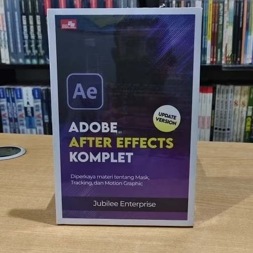 BUKU ADOBE AFTER EFFECTS KOMPLET