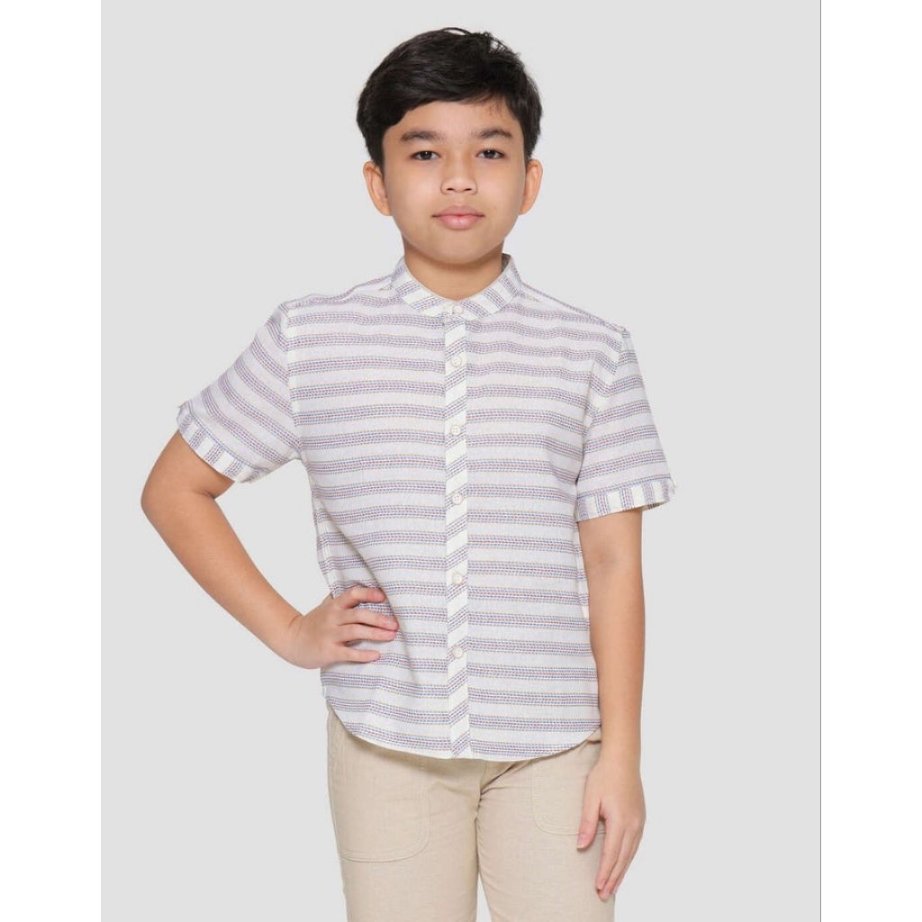 BAJU KOKO KEMEJA KEMKO ANAK LAKI ORIGINAL STORE MATAHARI LITTL3 M KEMKO