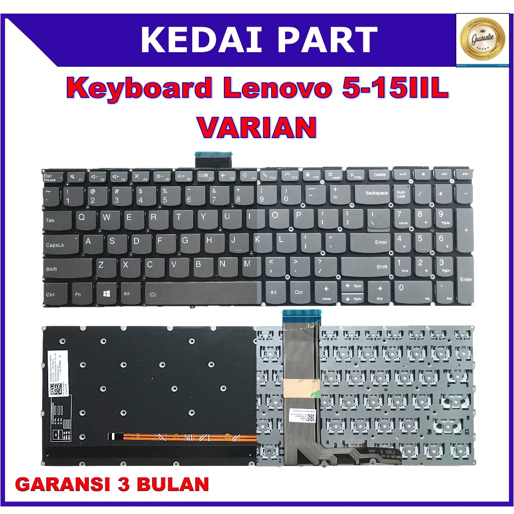 Keyboard Lenovo IdeaPad Slim 5 5-15IIL 5-15 5-15alc05 5-15are05 Flex 5-15iil05 5-15itl05 Phone Key B