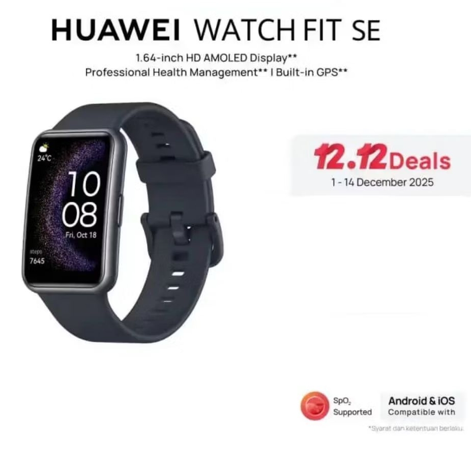 Smartwatch Huawei Watch Fit SE (Spesial Edition) Garansi Resmi Indonesia