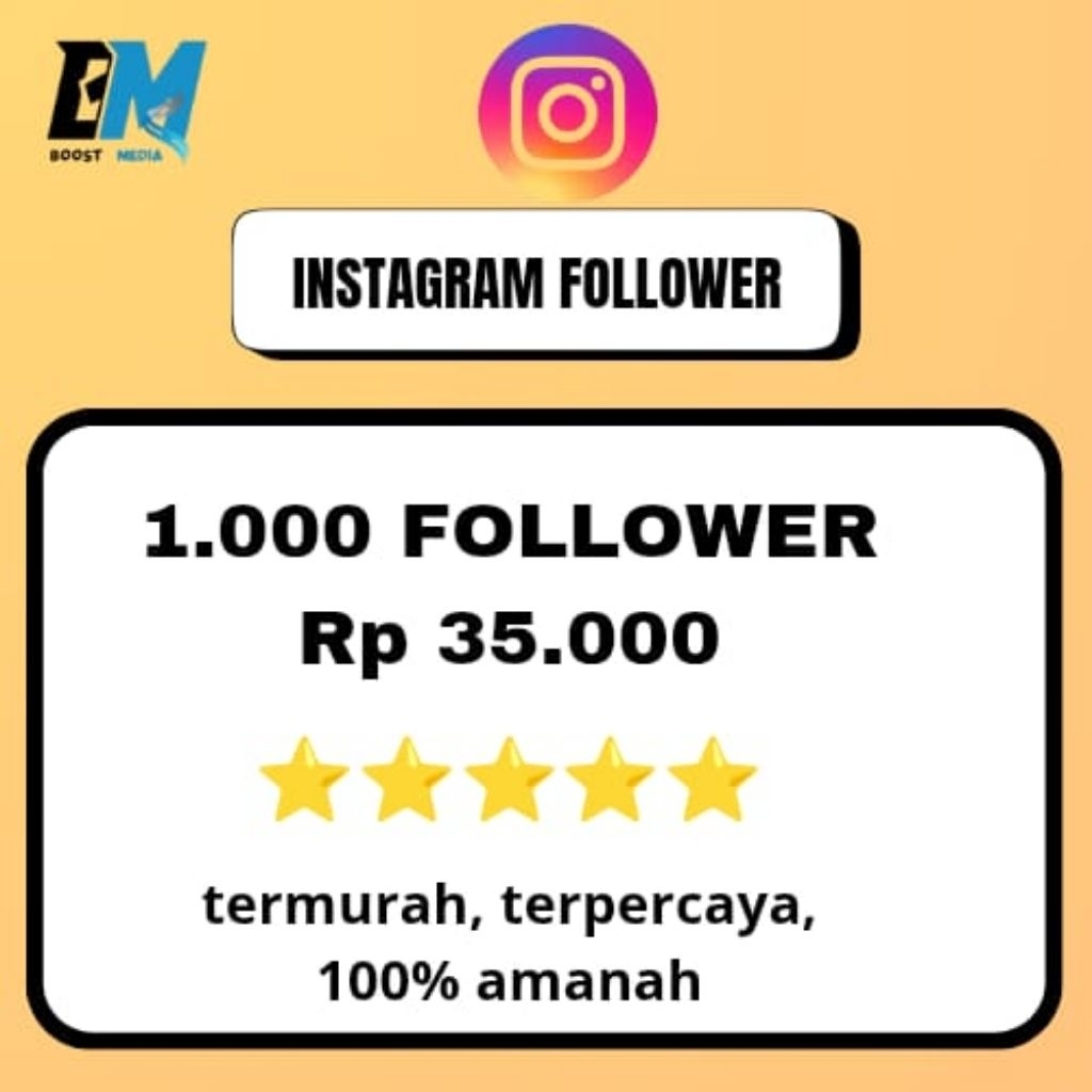 IG FOLLOWER REAL AKUN WITH POSTS PERMANEN BERGARANSI