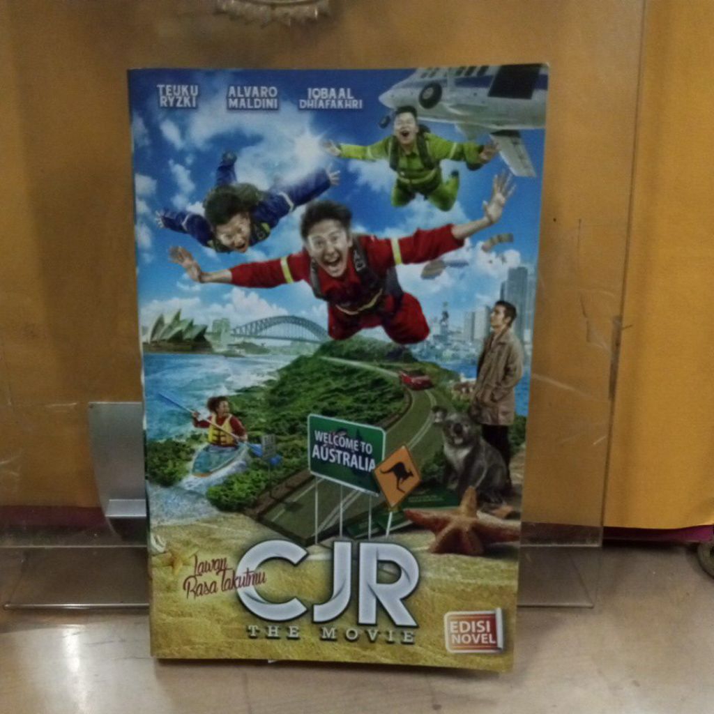 buku , lawan rasa takutmu , cjr the movie