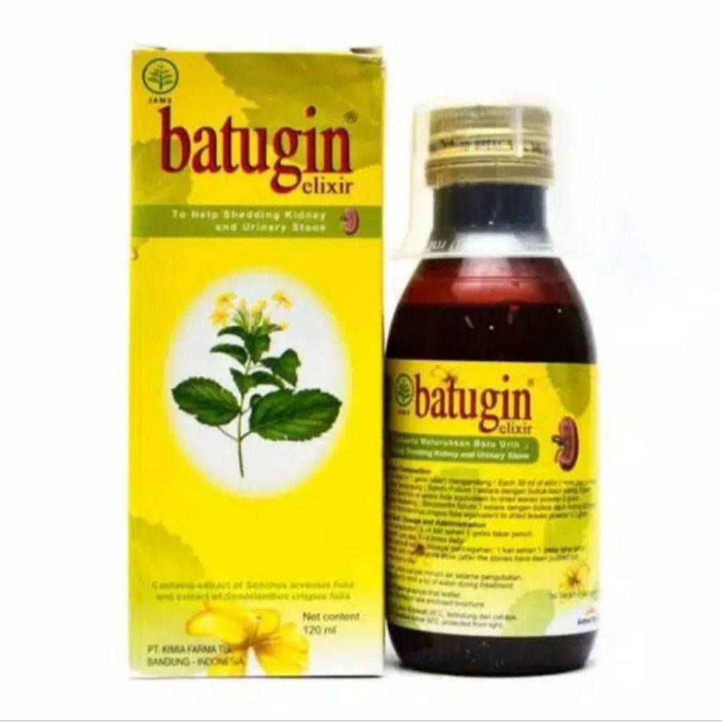 Batugin elixir herbal peluruh batu ginjal