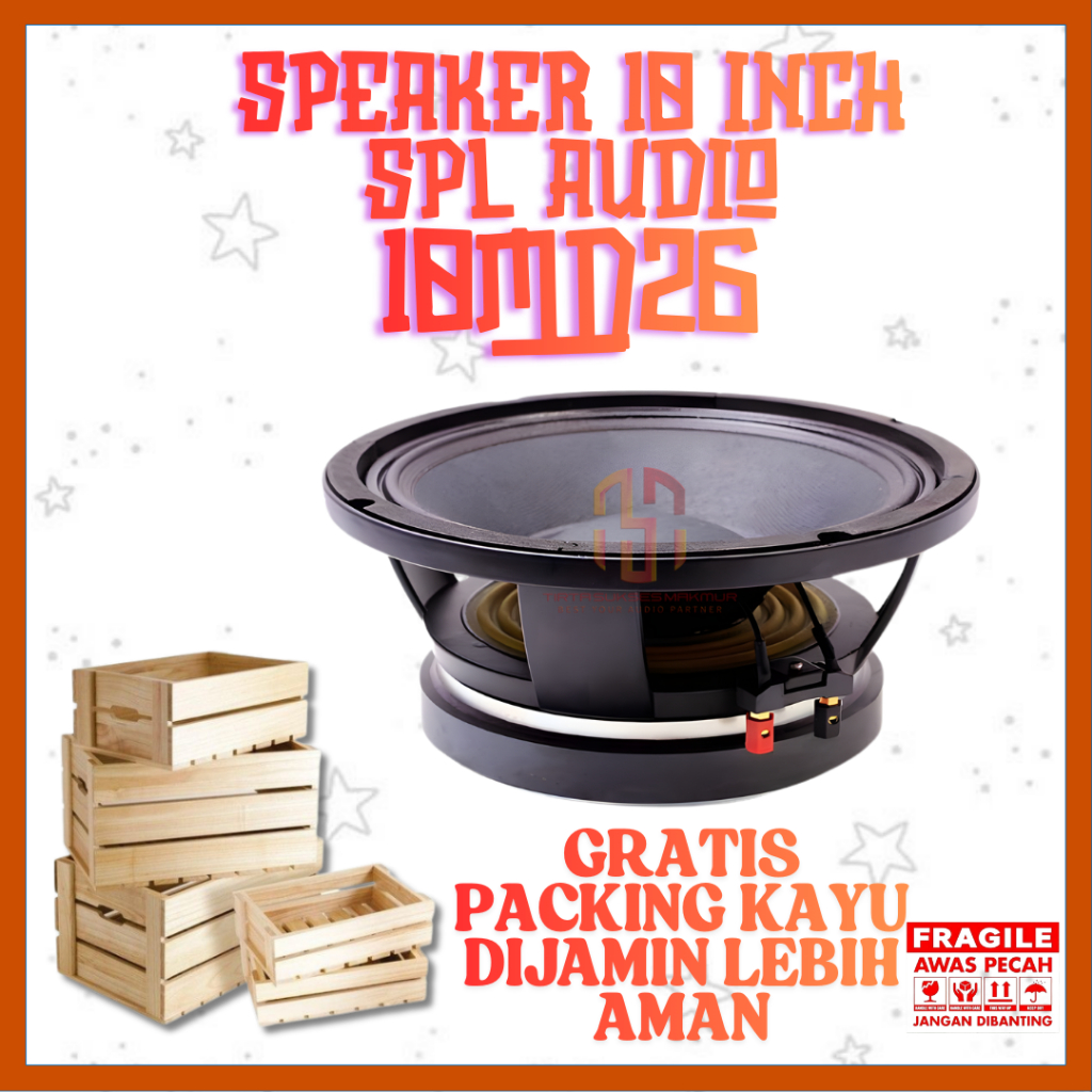 Speaker 10 inch SPL AUDIO 10MD26 10"
