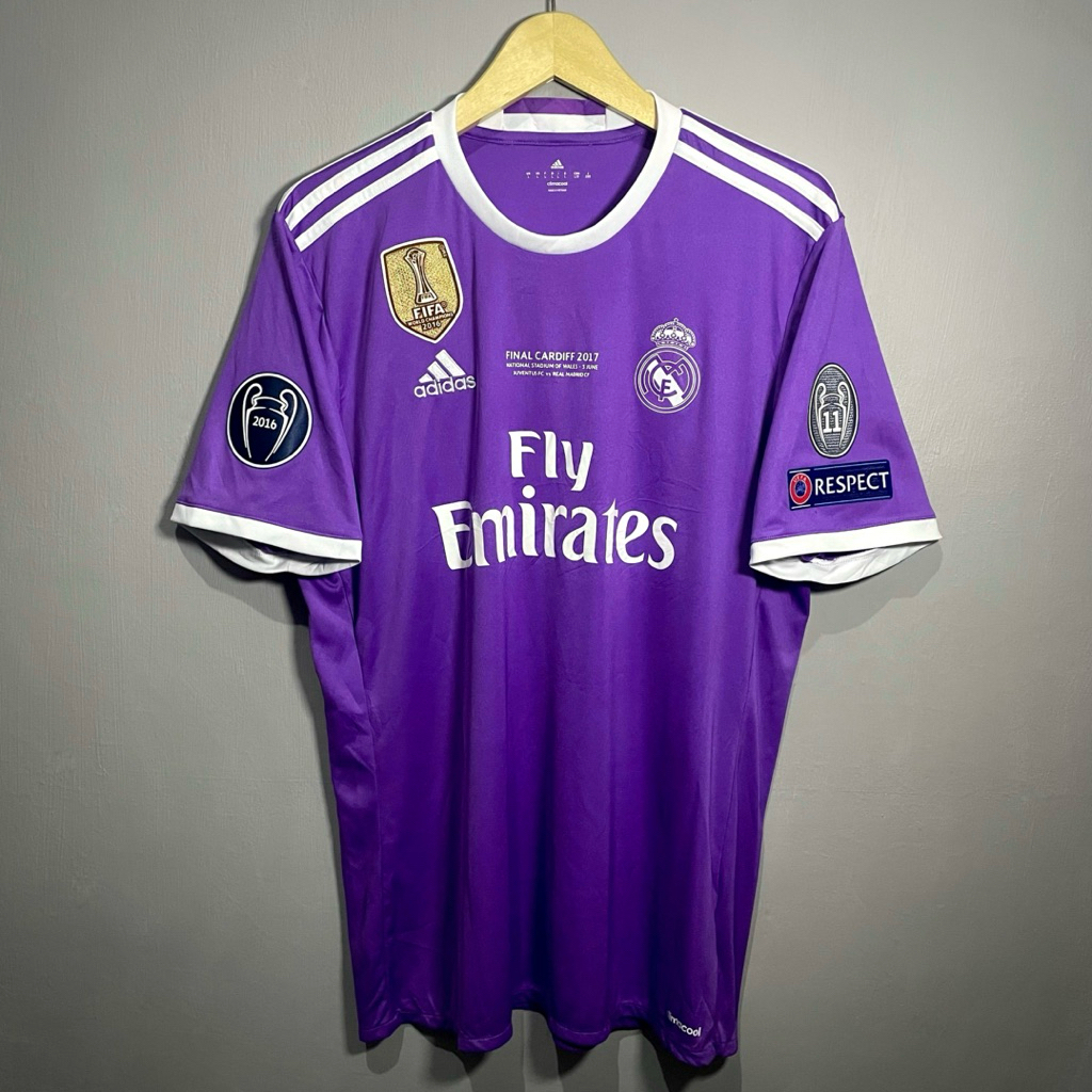 Jersey Original Real Madrid Away 2016/2017 Ronaldo - L
