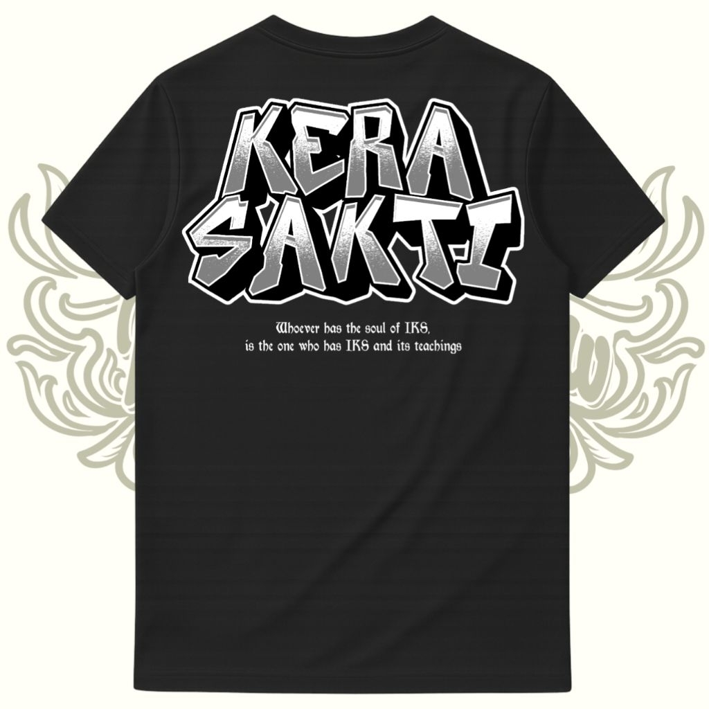 kaos ikspi kera sakti simpel grafiti