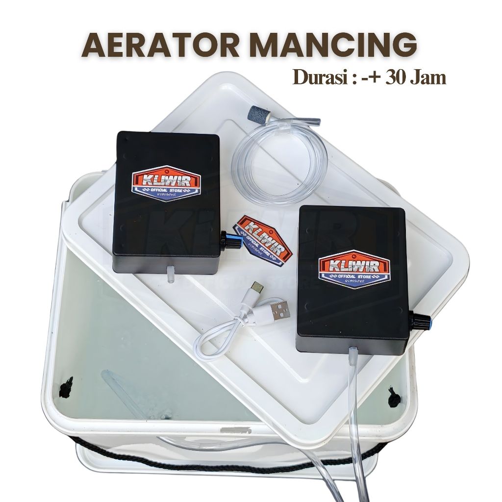 Aerator DC Buat Mancing I Aerator Buat Umpan Udang Sudah Ada Kabel Cas Tinggal Pakai