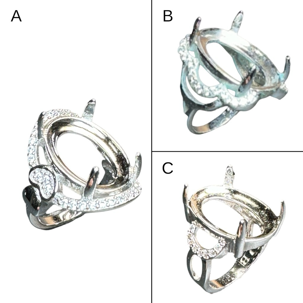 Ring cincin wanita emban cangkang alpaka | BRS5