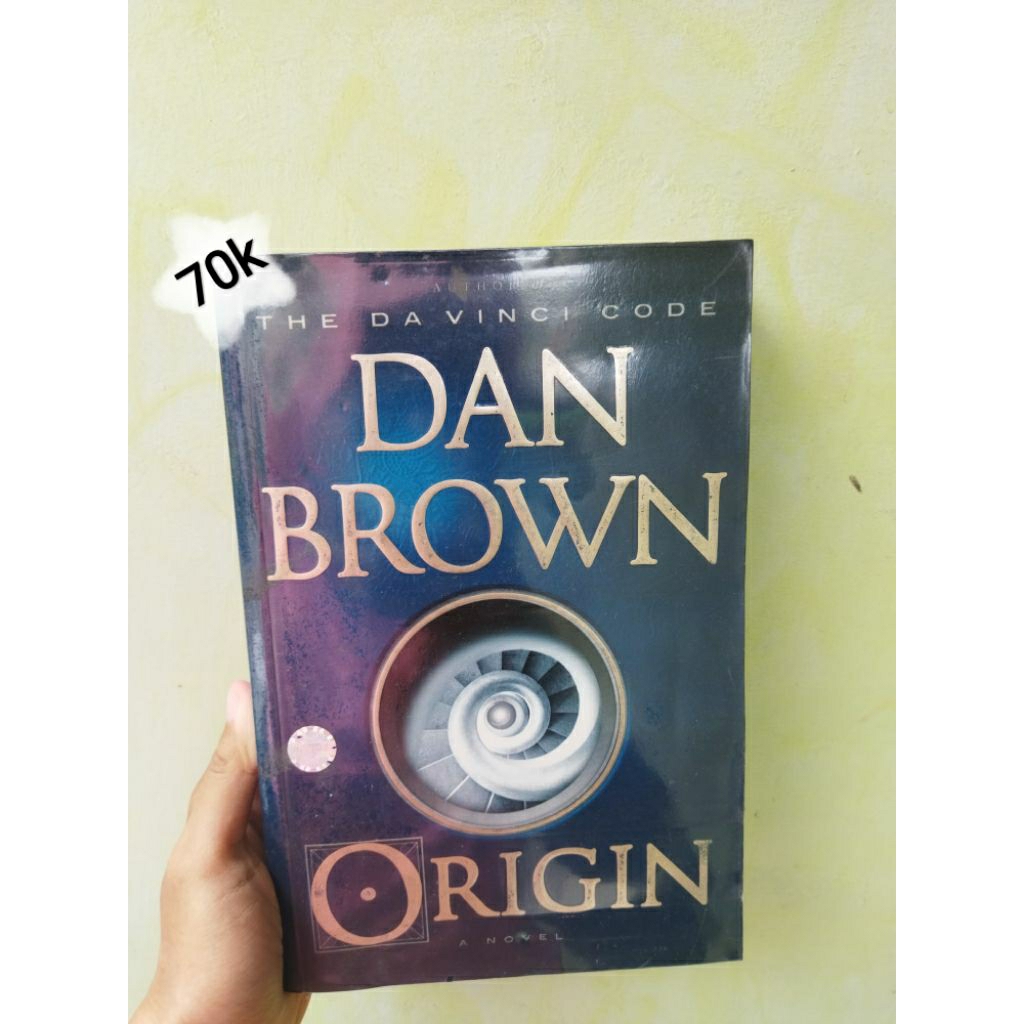 Preloved Novel "ORIGIN" karya Dan Brown