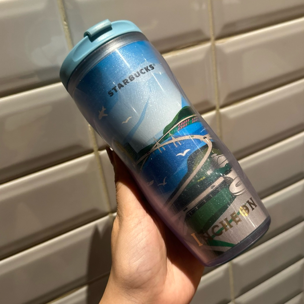 Preloved Tumbler Starbucks Korea Incheon City Vintage Original Starbucks