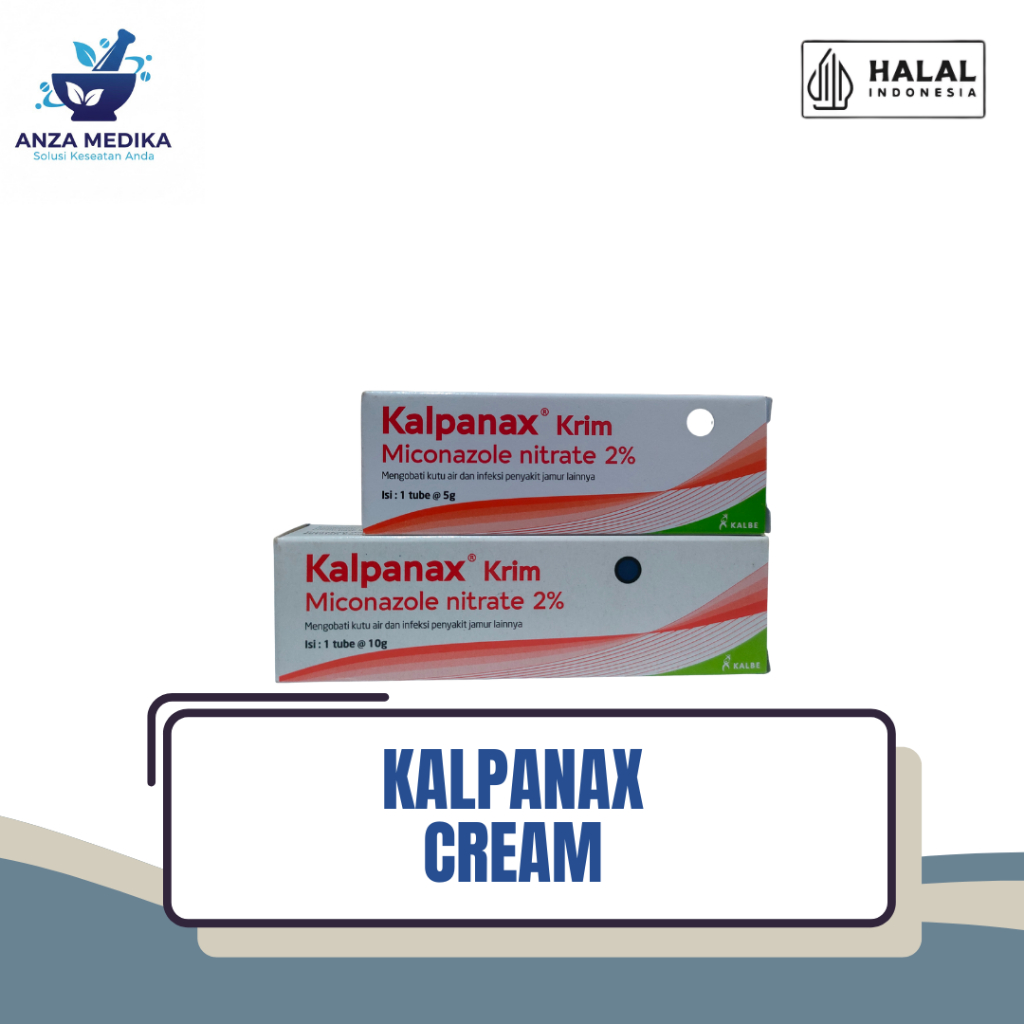 KALPANAX CREAM 5GR/10GR– Obat Panu & Kurap – Antijamur