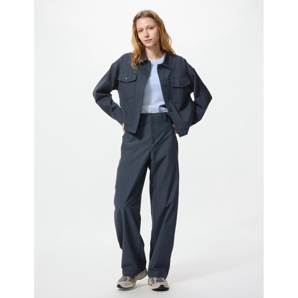 uniqlo jersey relax jacket