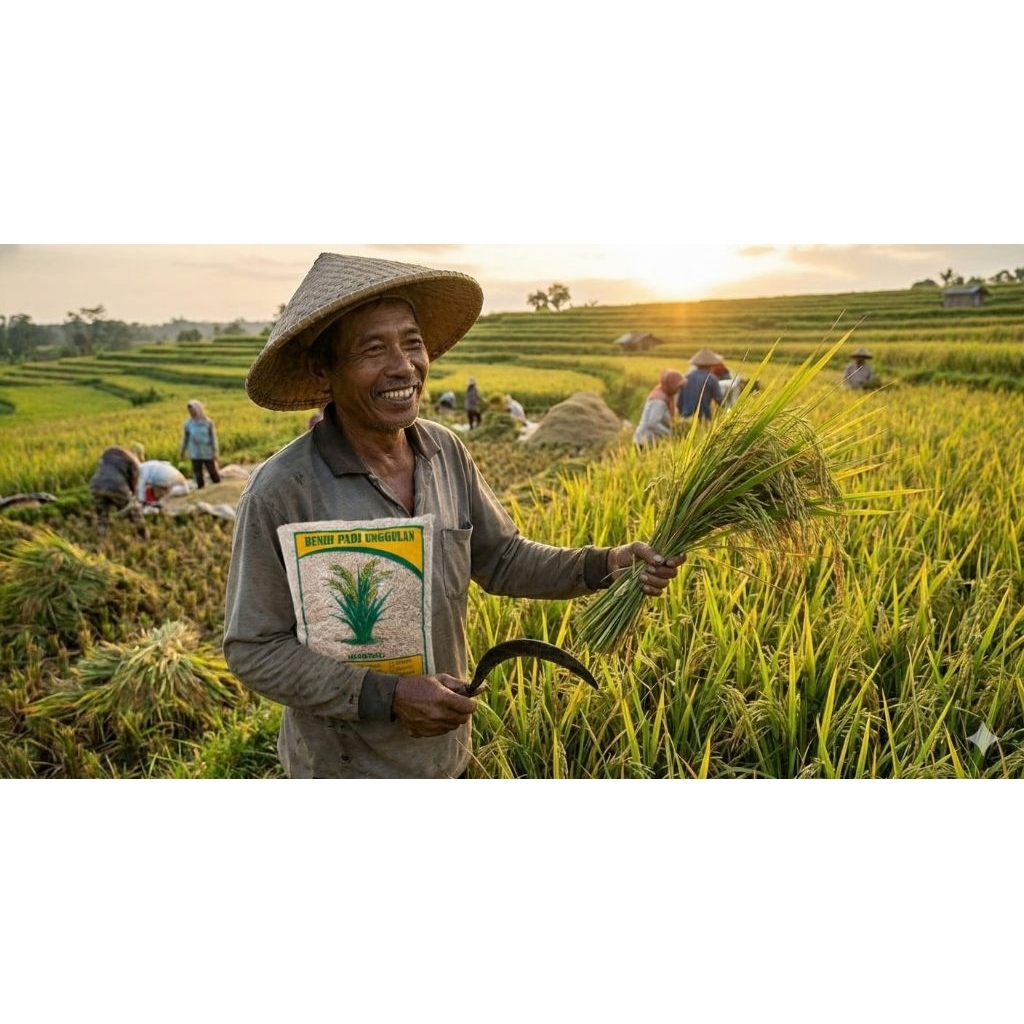 benih padi unggul simbok benih padi berkualitas