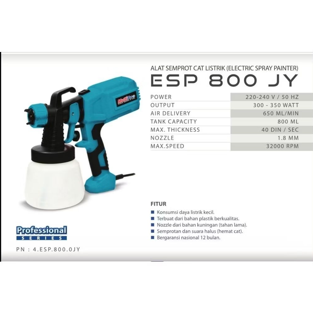 Spray Gun ESP 800 Multipro