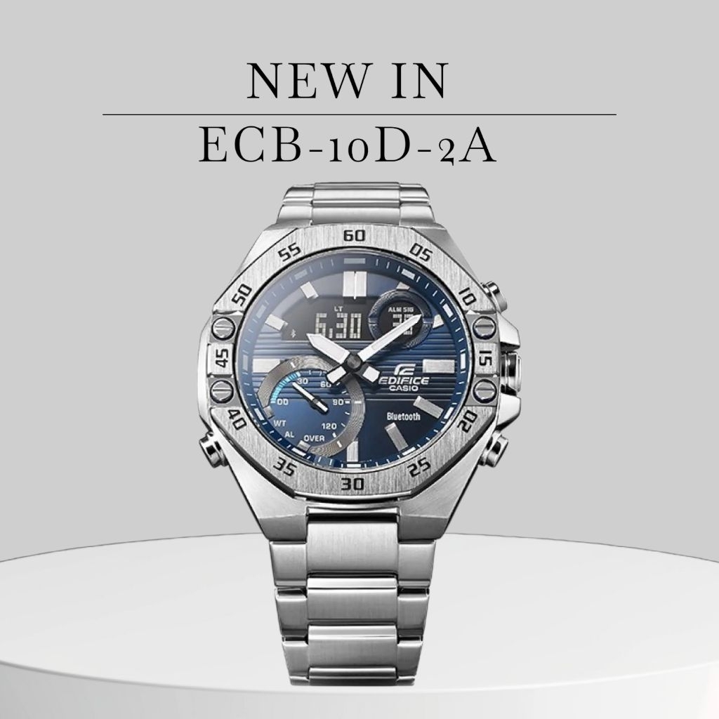 Jamtangan pria Edifice ECB-10D-2A