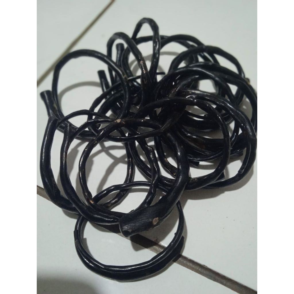 Gelang akar bahar hitam size kantoran